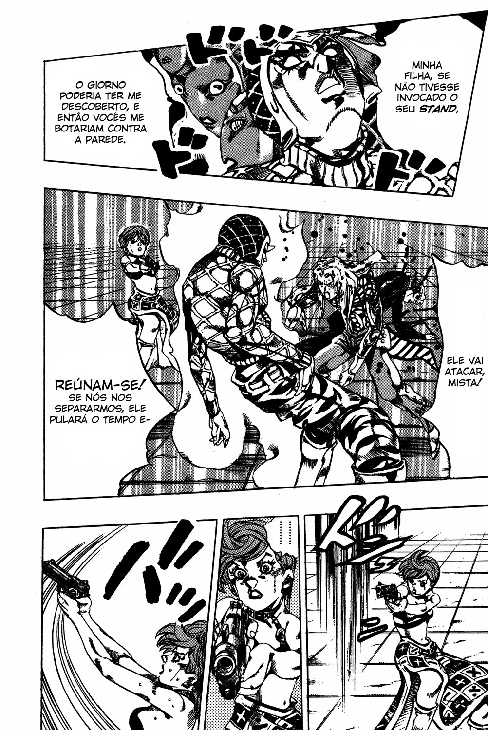 JoJo's Bizarre Adventure Part 5 - Golden Wind Capítulo 143 Página 4