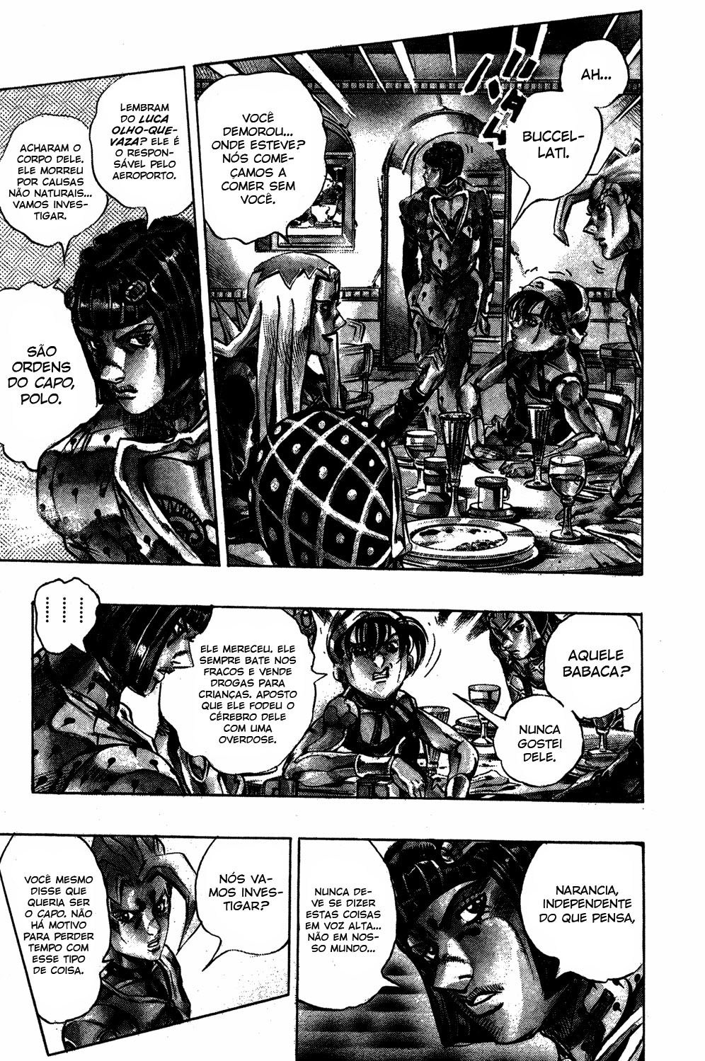 JoJo's Bizarre Adventure Part 5 - Golden Wind Capítulo 151 Página 3