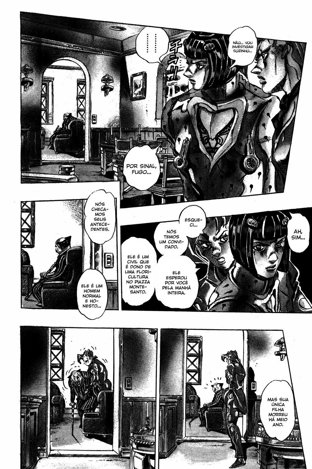 JoJo's Bizarre Adventure Part 5 - Golden Wind Capítulo 151 Página 4