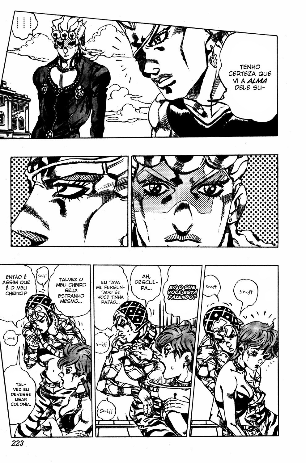 JoJo's Bizarre Adventure Part 5 - Golden Wind Capítulo 155 Página 17