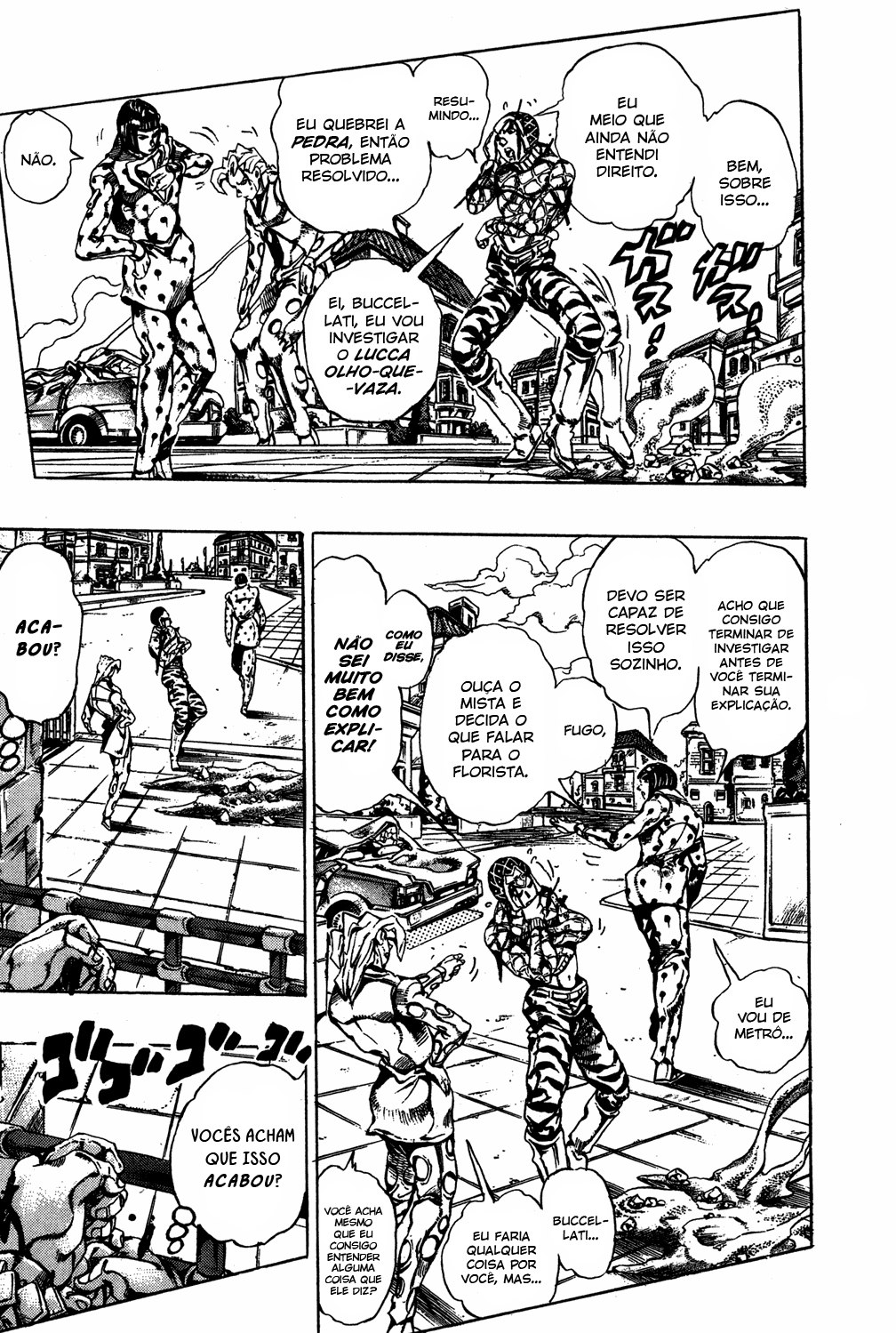 JoJo's Bizarre Adventure Part 5 - Golden Wind Capítulo 155 Página 9