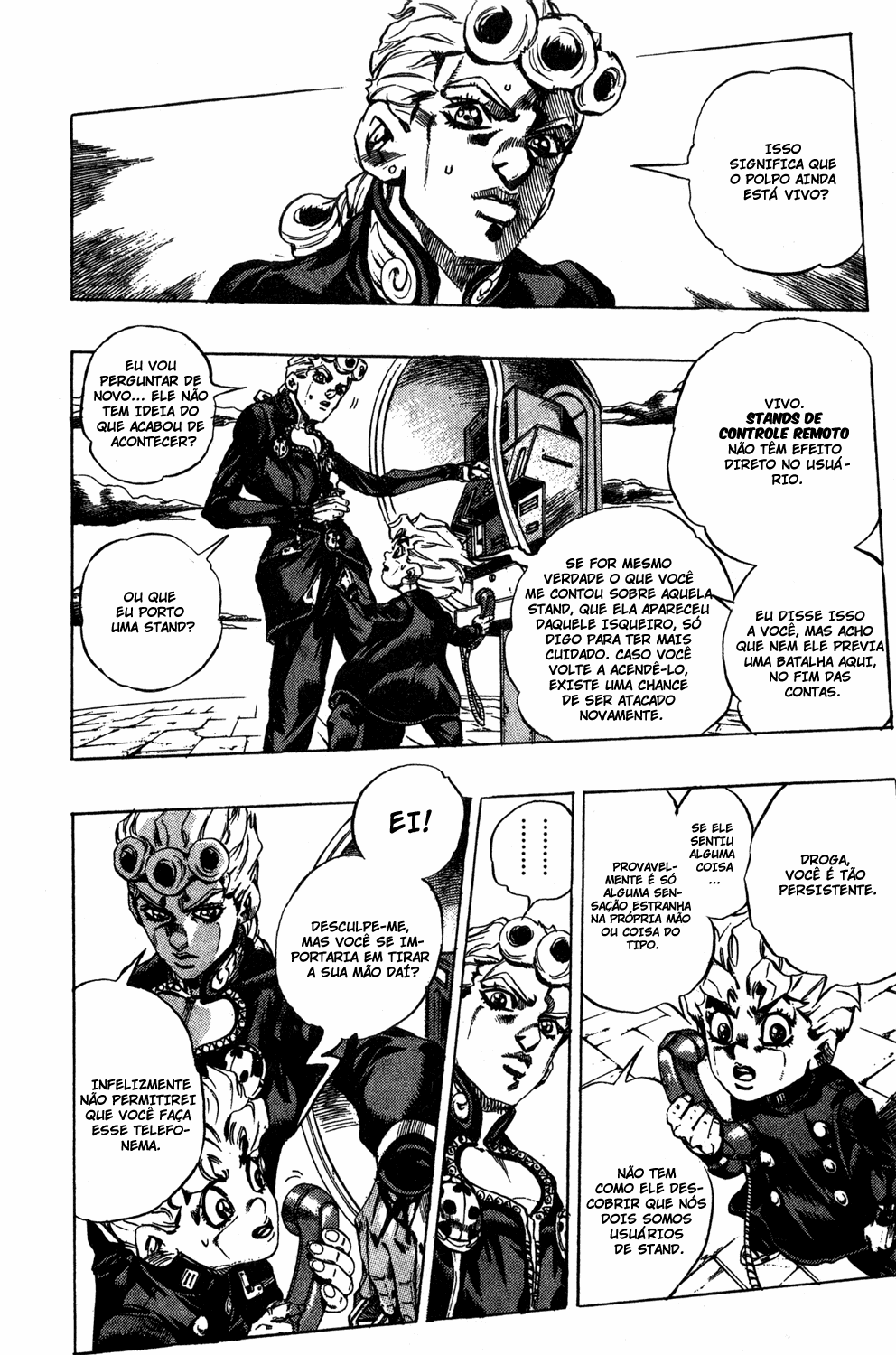 JoJo's Bizarre Adventure Part 5 - Golden Wind Capítulo 16 Página 11