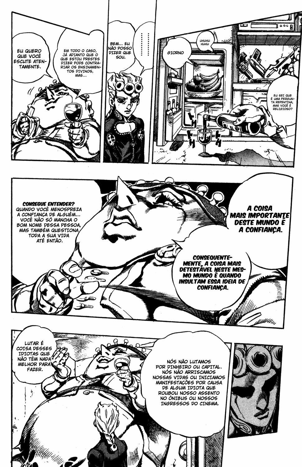 JoJo's Bizarre Adventure Part 5 - Golden Wind Capítulo 16 Página 19