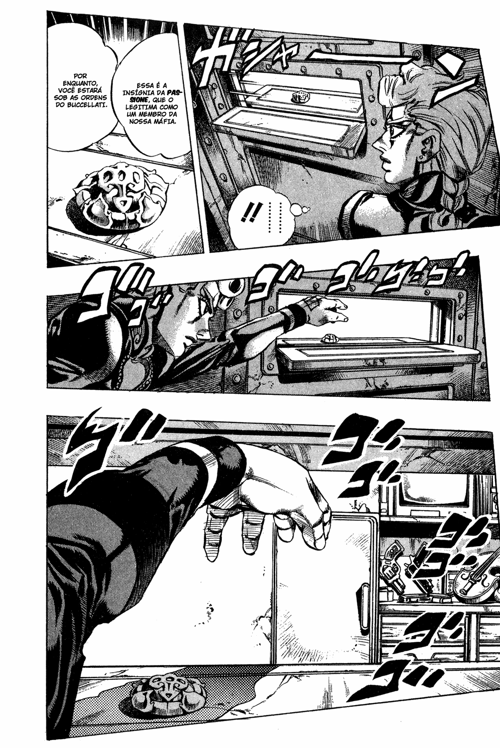 JoJo's Bizarre Adventure Part 5 - Golden Wind Capítulo 16 Página 21