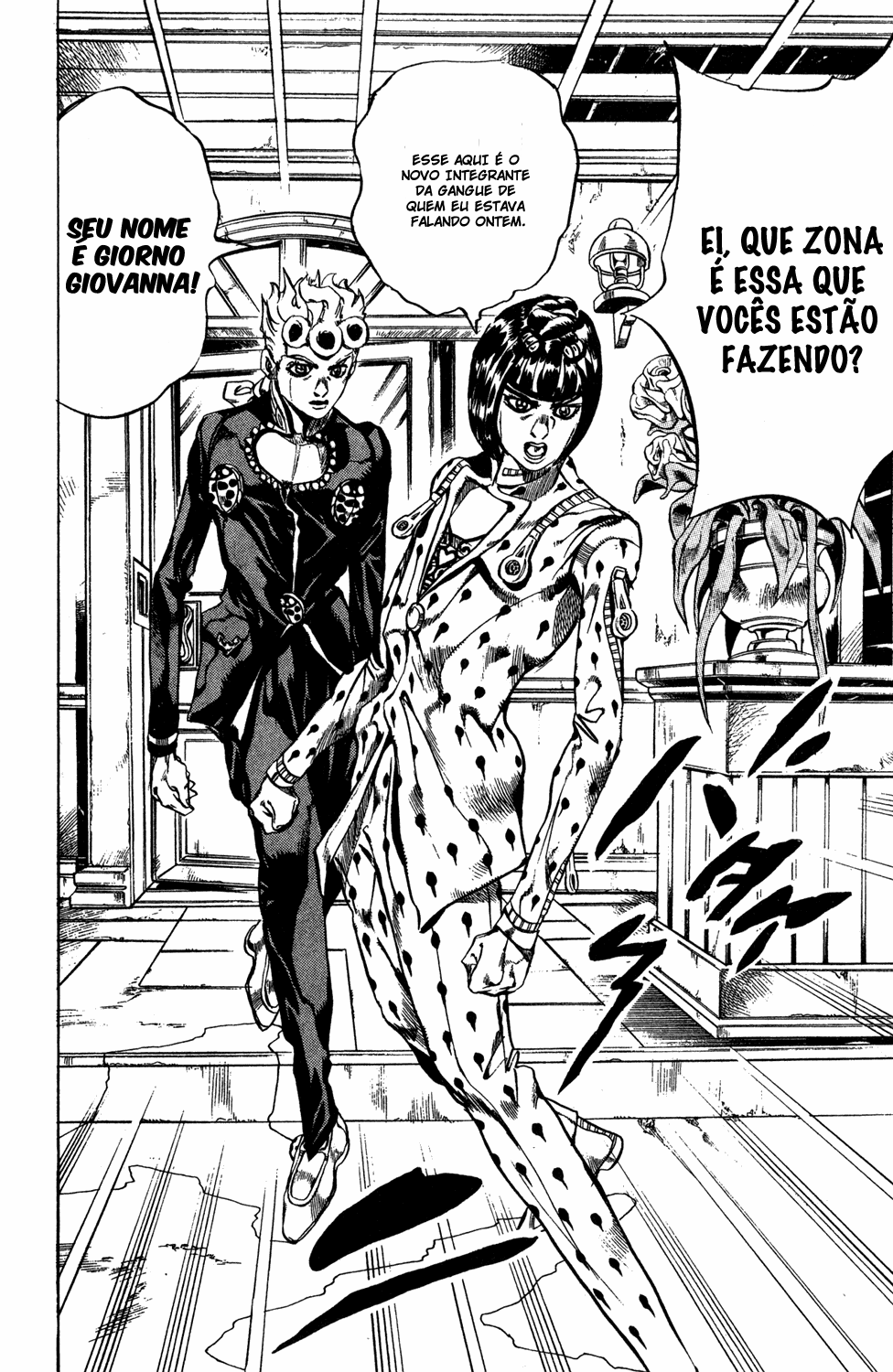 JoJo's Bizarre Adventure Part 5 - Golden Wind Capítulo 17 Página 10