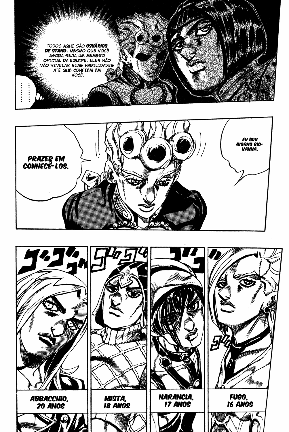 JoJo's Bizarre Adventure Part 5 - Golden Wind Capítulo 17 Página 12
