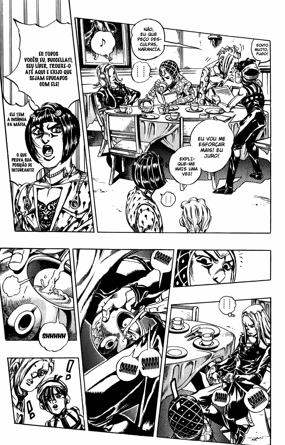 JoJo's Bizarre Adventure Part 5 - Golden Wind Capítulo 17 Página 13