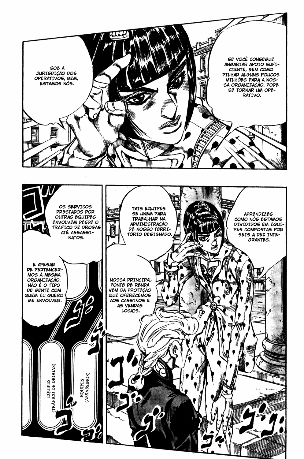 JoJo's Bizarre Adventure Part 5 - Golden Wind Capítulo 17 Página 3