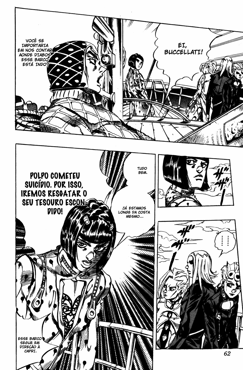JoJo's Bizarre Adventure Part 5 - Golden Wind Capítulo 18 Página 13