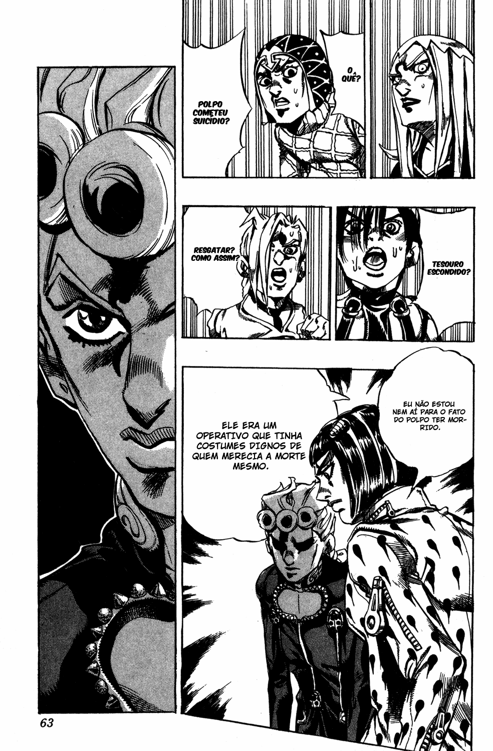 JoJo's Bizarre Adventure Part 5 - Golden Wind Capítulo 18 Página 14