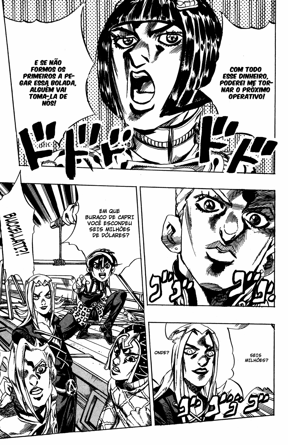 JoJo's Bizarre Adventure Part 5 - Golden Wind Capítulo 18 Página 16