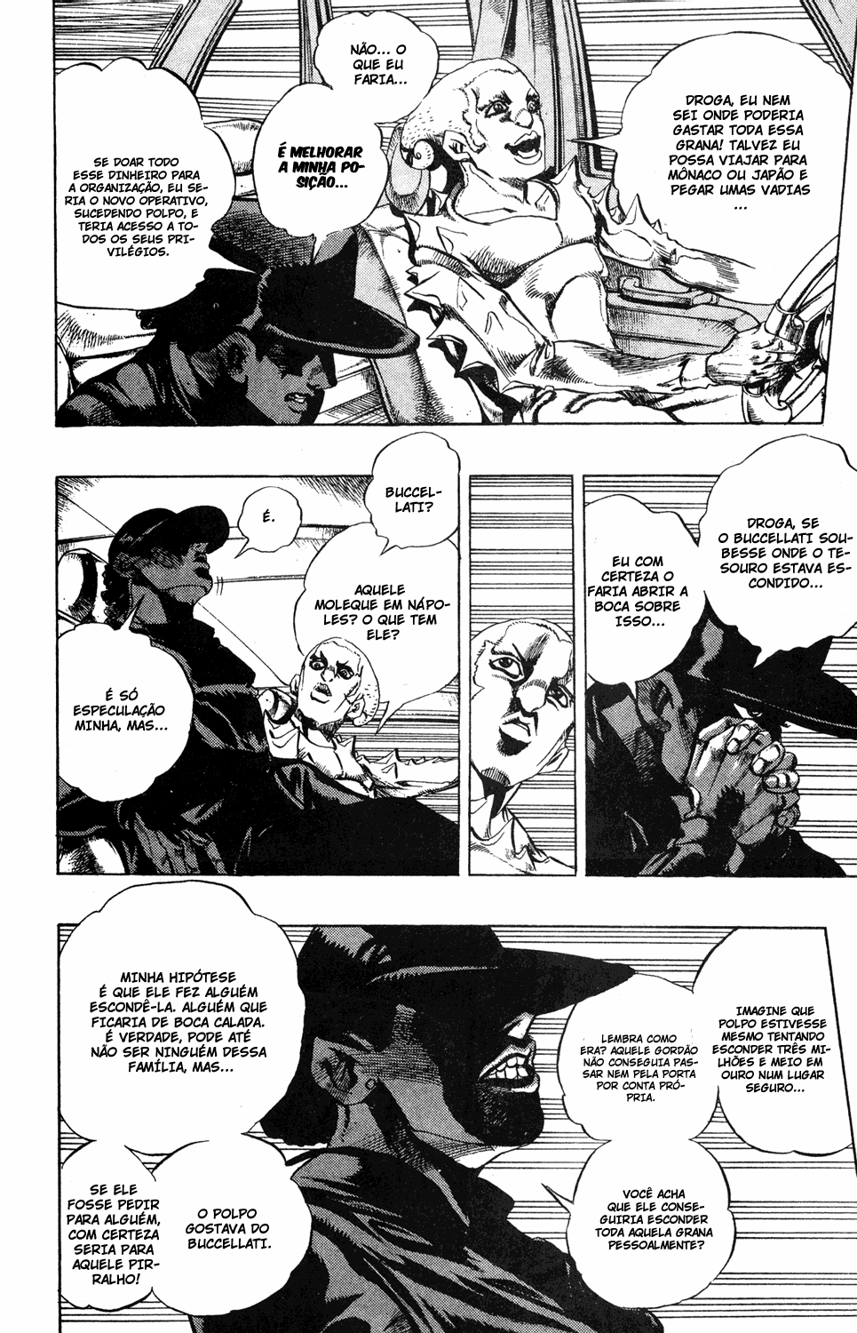 JoJo's Bizarre Adventure Part 5 - Golden Wind Capítulo 18 Página 7