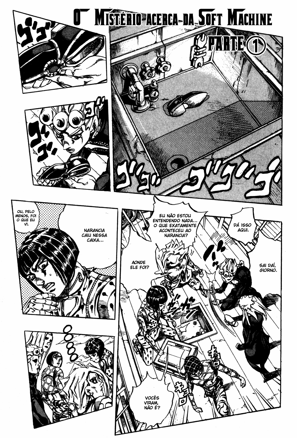 JoJo's Bizarre Adventure Part 5 - Golden Wind Capítulo 19 Página 1