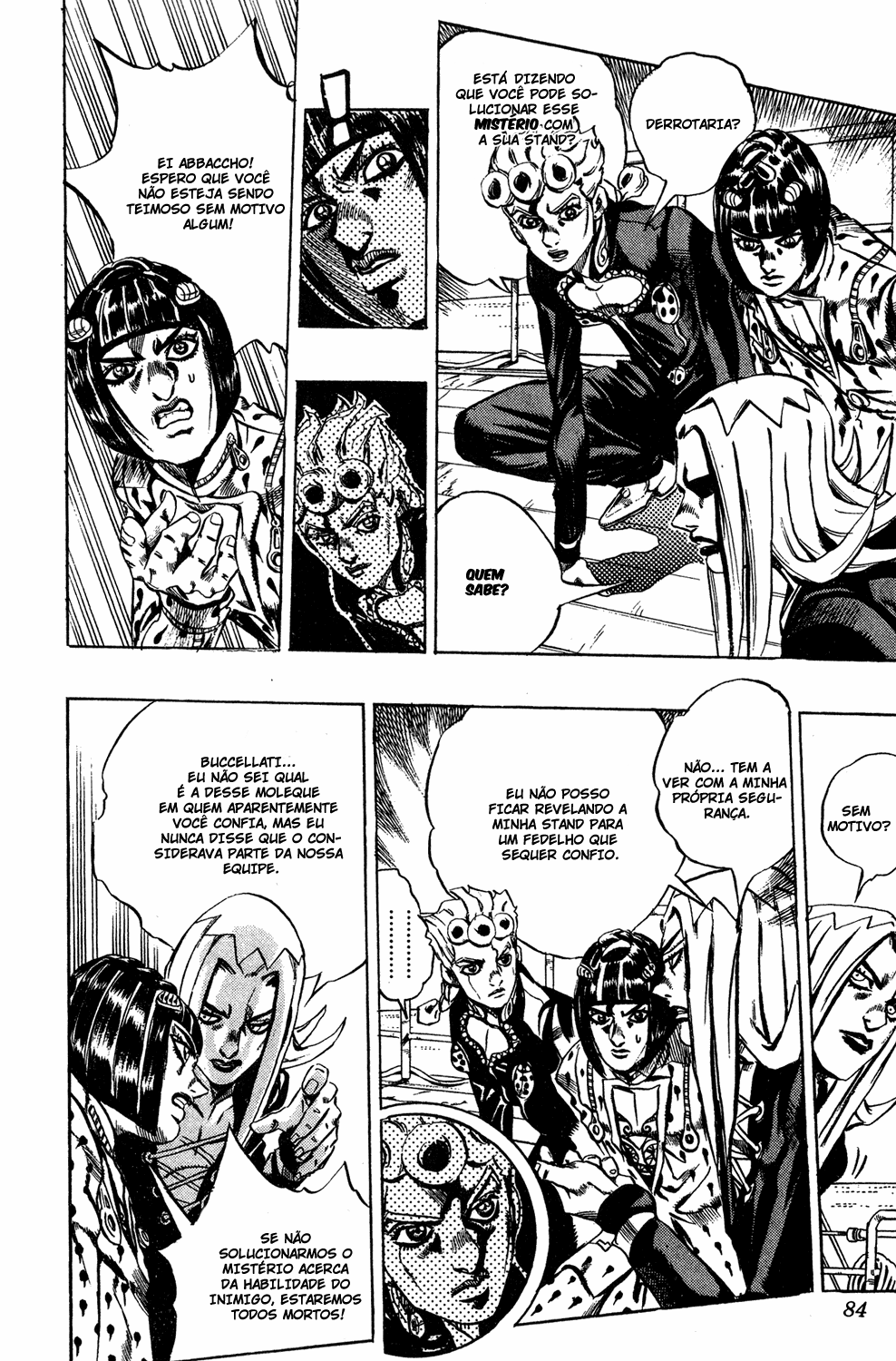 JoJo's Bizarre Adventure Part 5 - Golden Wind Capítulo 19 Página 14