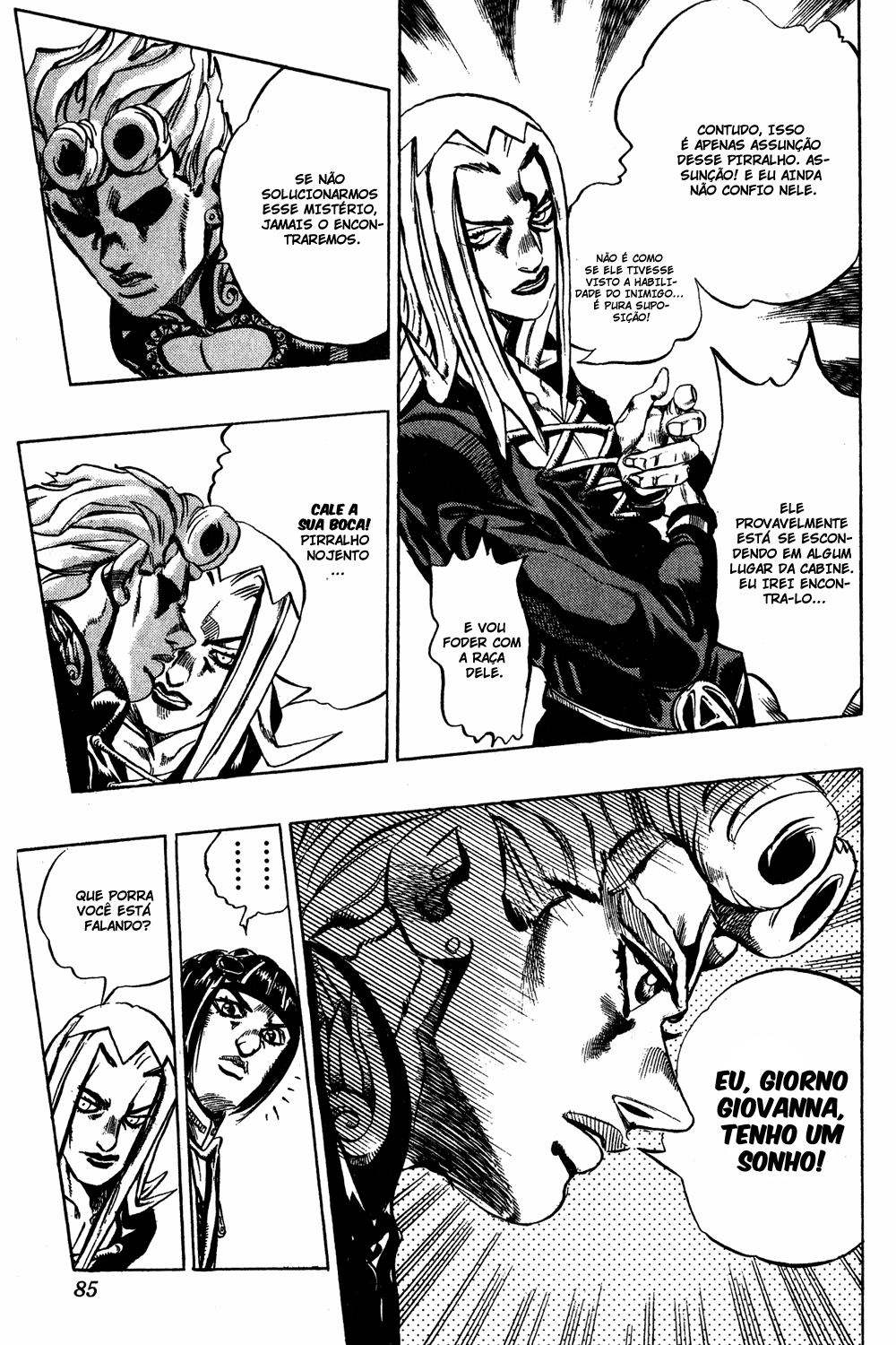 JoJo's Bizarre Adventure Part 5 - Golden Wind Capítulo 19 Página 15