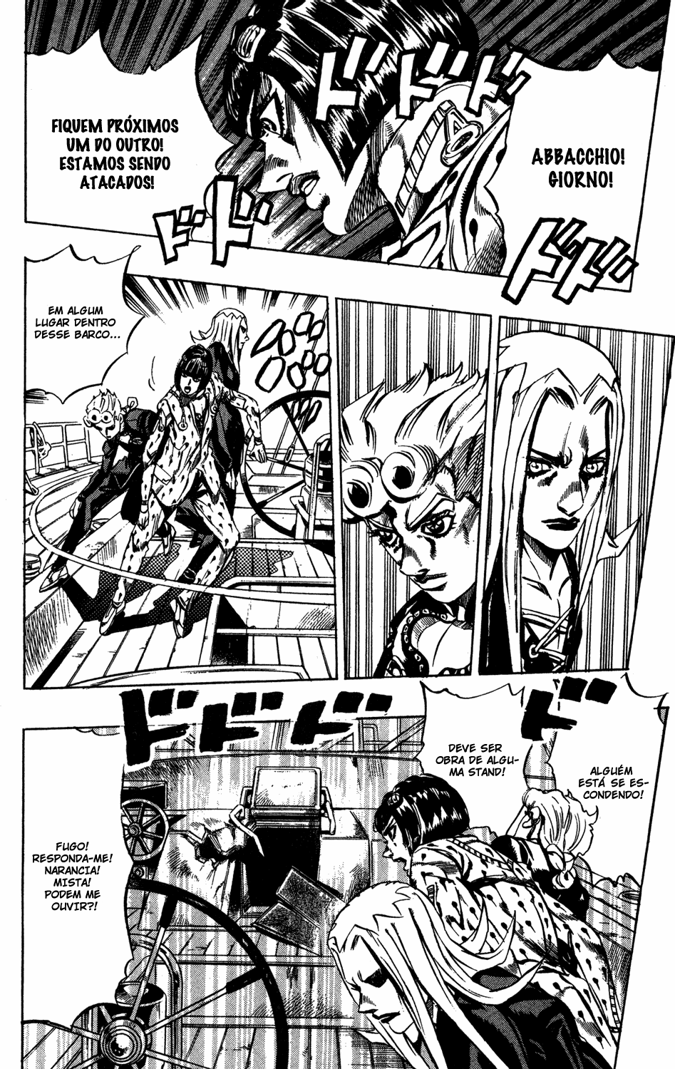 JoJo's Bizarre Adventure Part 5 - Golden Wind Capítulo 19 Página 8