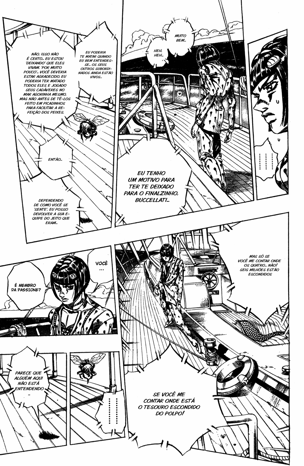 JoJo's Bizarre Adventure Part 5 - Golden Wind Capítulo 22 Página 7