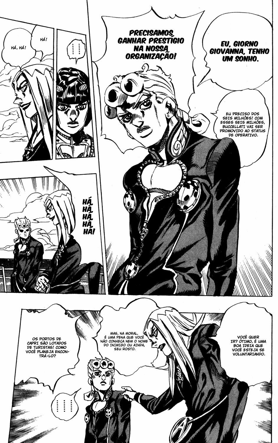 JoJo's Bizarre Adventure Part 5 - Golden Wind Capítulo 23 Página 17