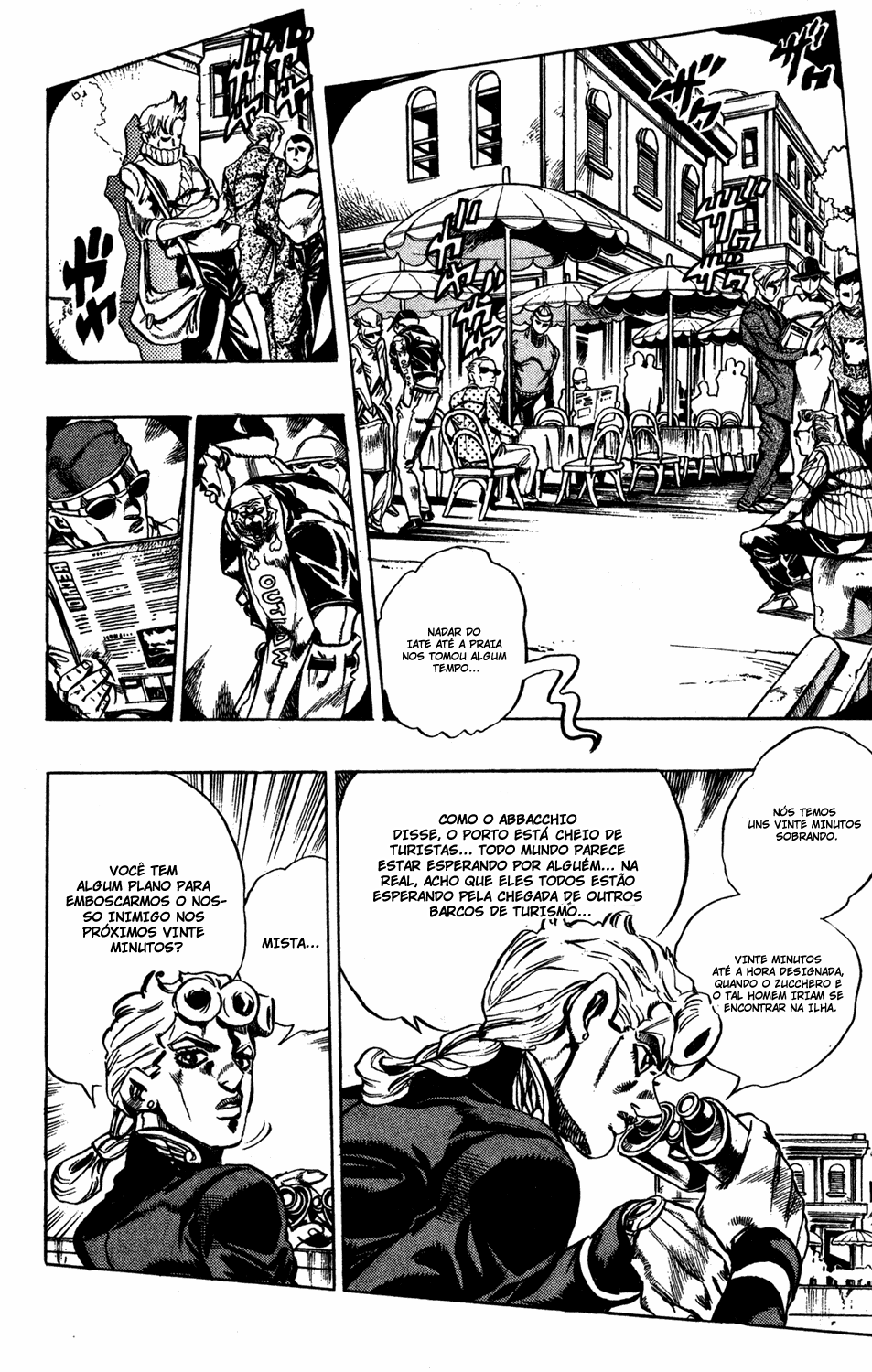 JoJo's Bizarre Adventure Part 5 - Golden Wind Capítulo 24 Página 3