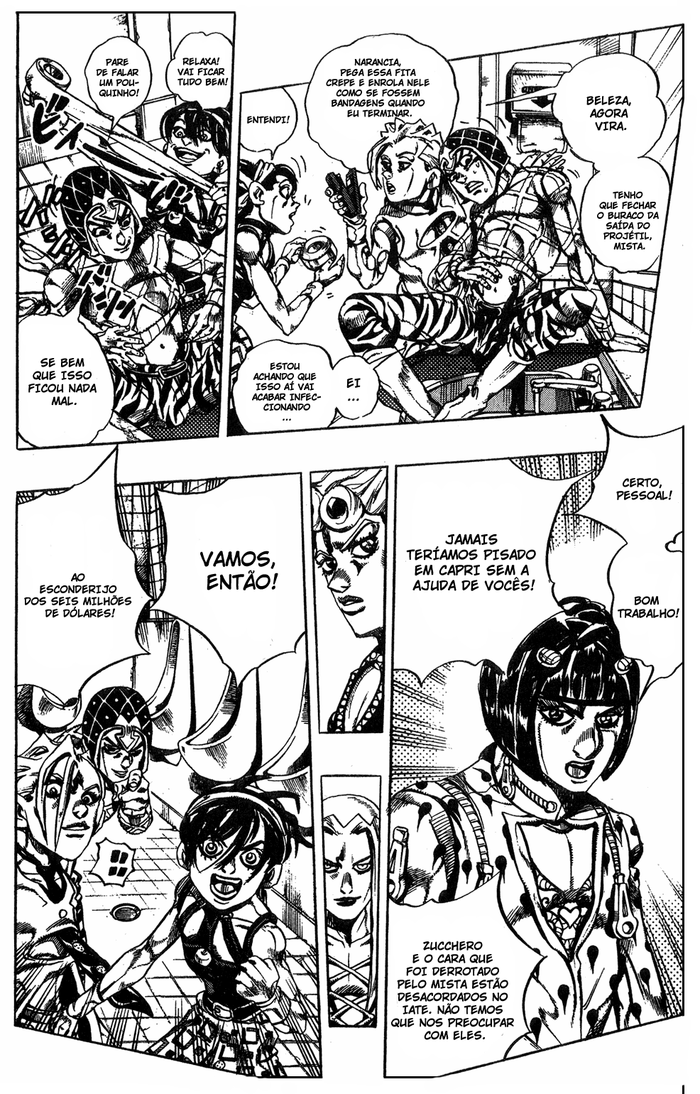 JoJo's Bizarre Adventure Part 5 - Golden Wind Capítulo 29 Página 4