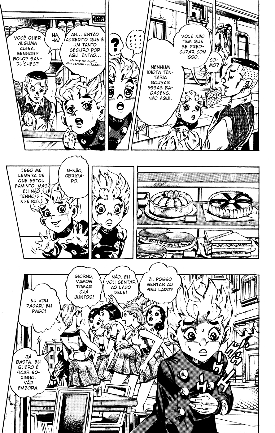 JoJo's Bizarre Adventure Part 5 - Golden Wind Capítulo 3 Página 5