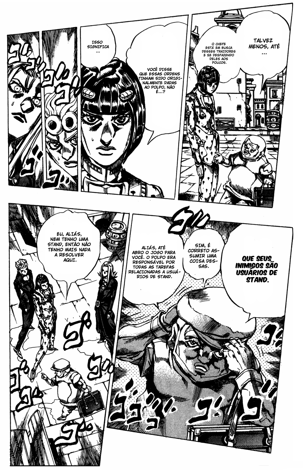JoJo's Bizarre Adventure Part 5 - Golden Wind Capítulo 30 Página 10