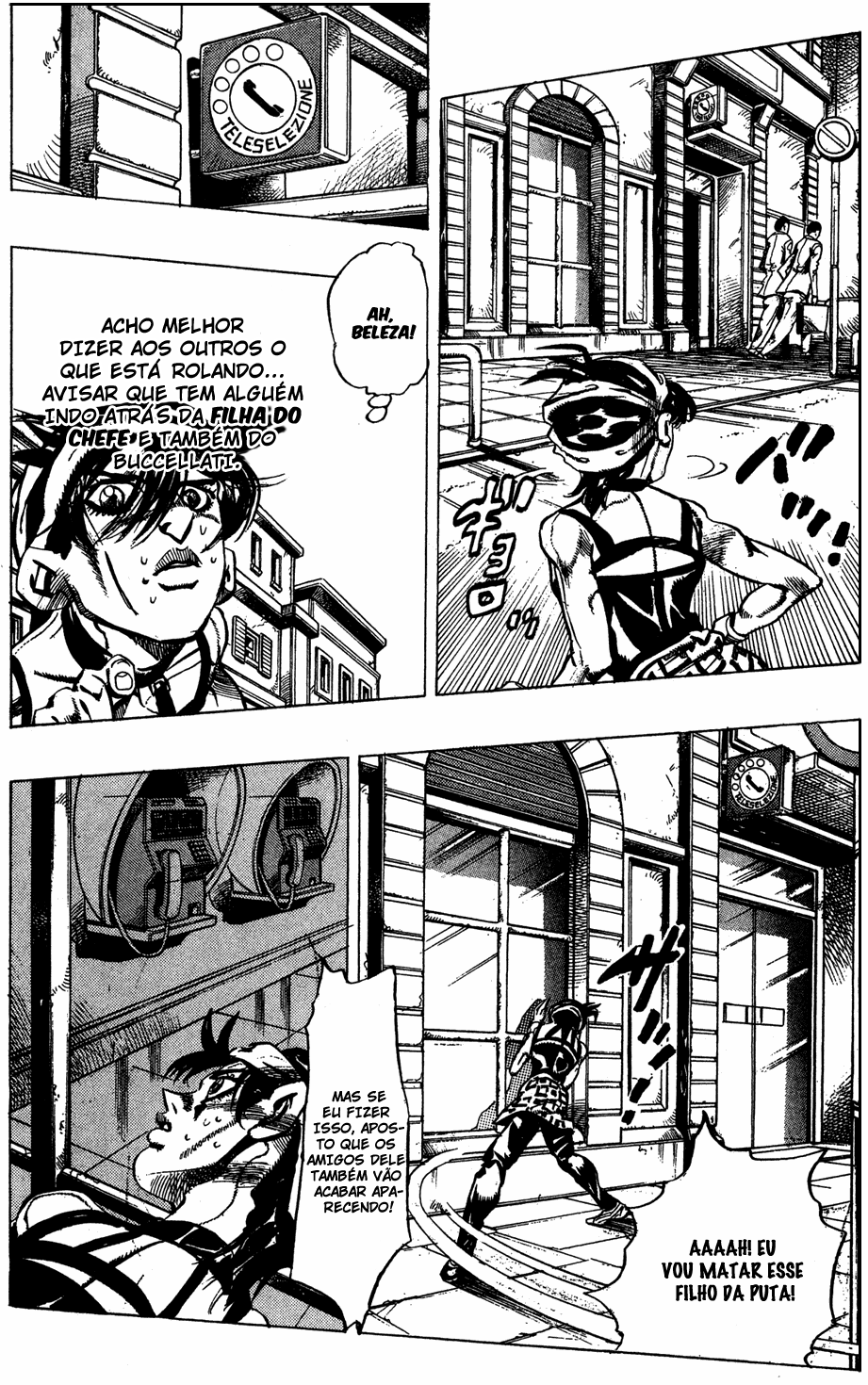 JoJo's Bizarre Adventure Part 5 - Golden Wind Capítulo 33 Página 12