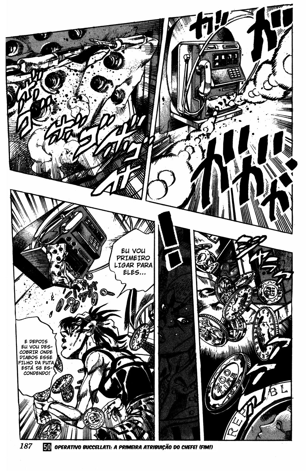 JoJo's Bizarre Adventure Part 5 - Golden Wind Capítulo 33 Página 19