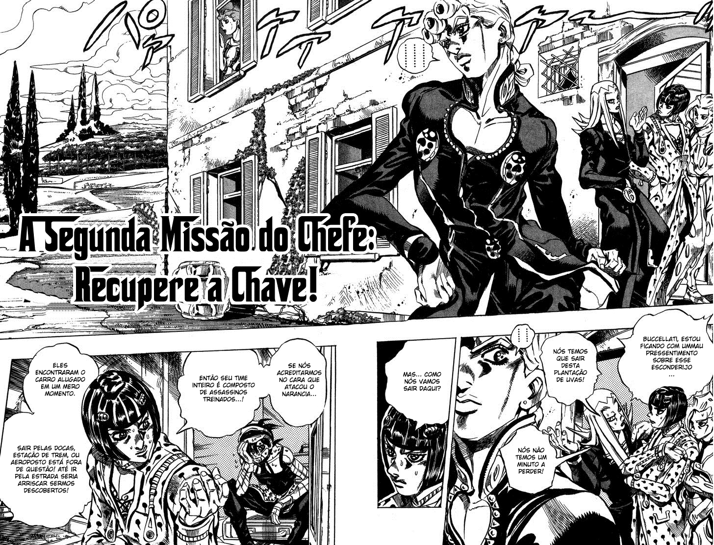 JoJo's Bizarre Adventure Part 5 - Golden Wind Capítulo 39 Página 3