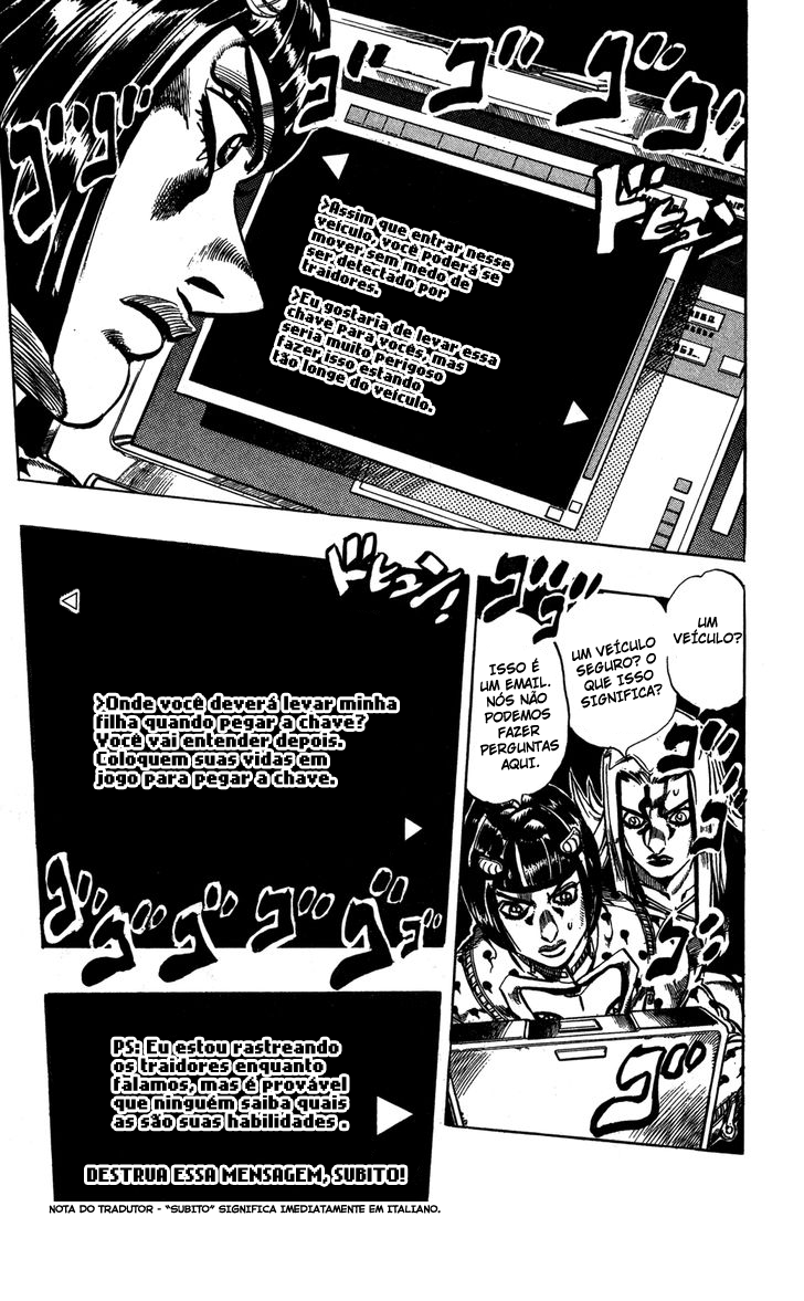 JoJo's Bizarre Adventure Part 5 - Golden Wind Capítulo 39 Página 9