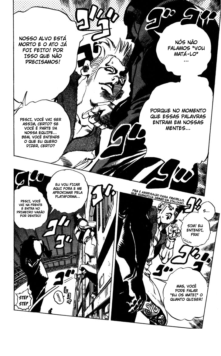 JoJo's Bizarre Adventure Part 5 - Golden Wind Capítulo 47 Página 13