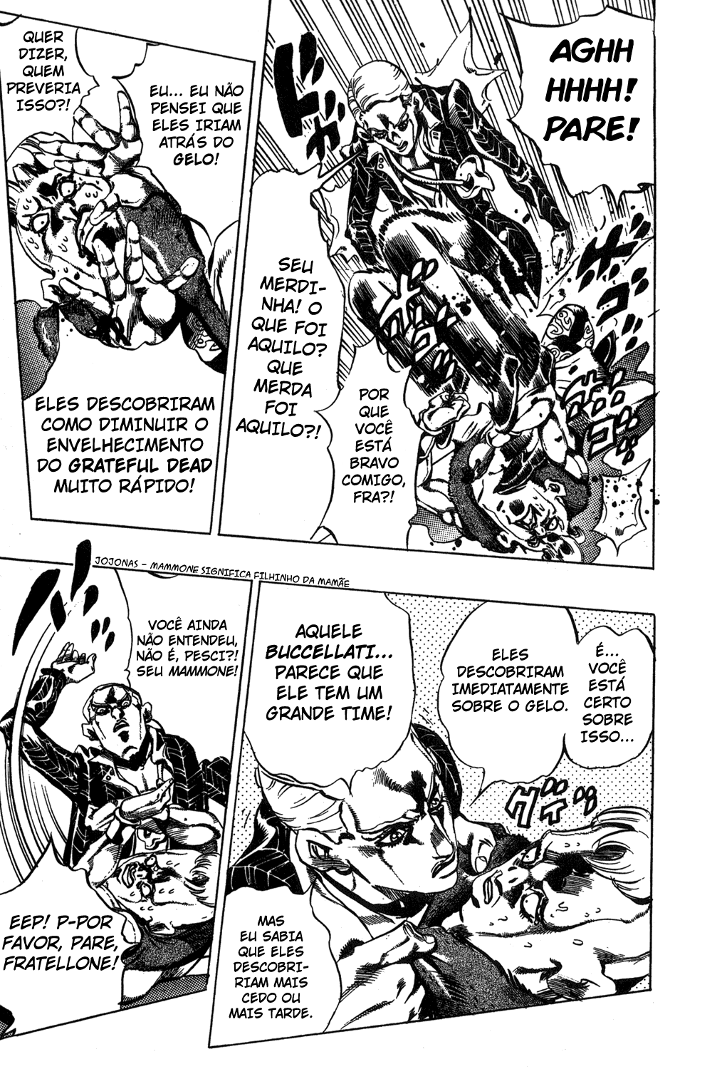JoJo's Bizarre Adventure Part 5 - Golden Wind Capítulo 52 Página 16