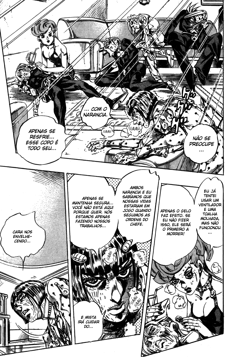 JoJo's Bizarre Adventure Part 5 - Golden Wind Capítulo 53 Página 4