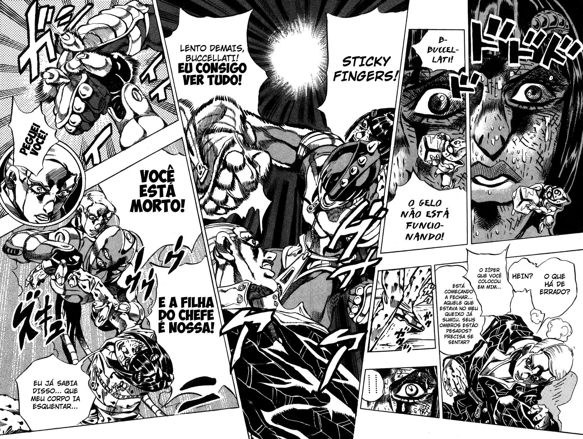 JoJo's Bizarre Adventure Part 5 - Golden Wind Capítulo 54 Página 14