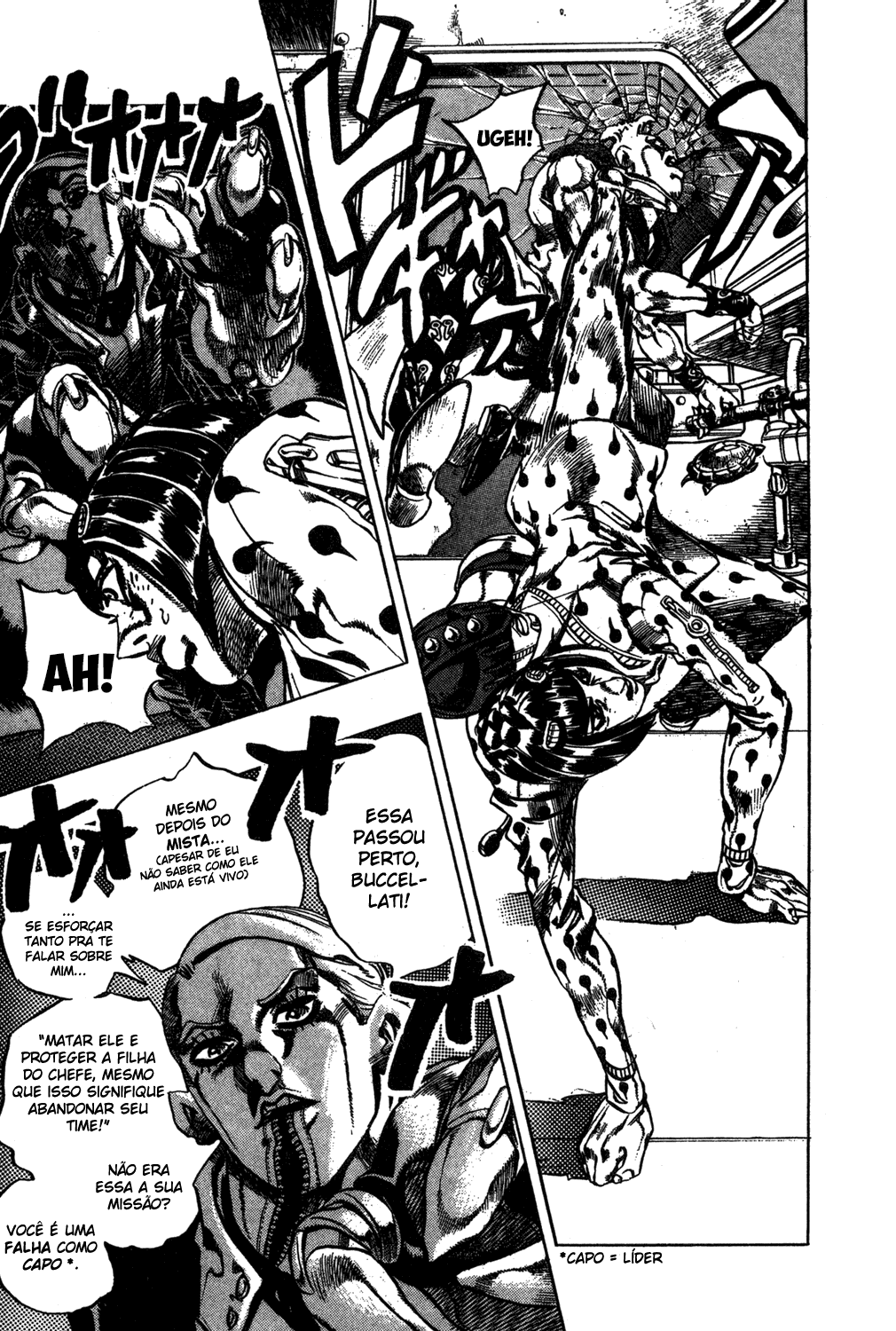 JoJo's Bizarre Adventure Part 5 - Golden Wind Capítulo 54 Página 9