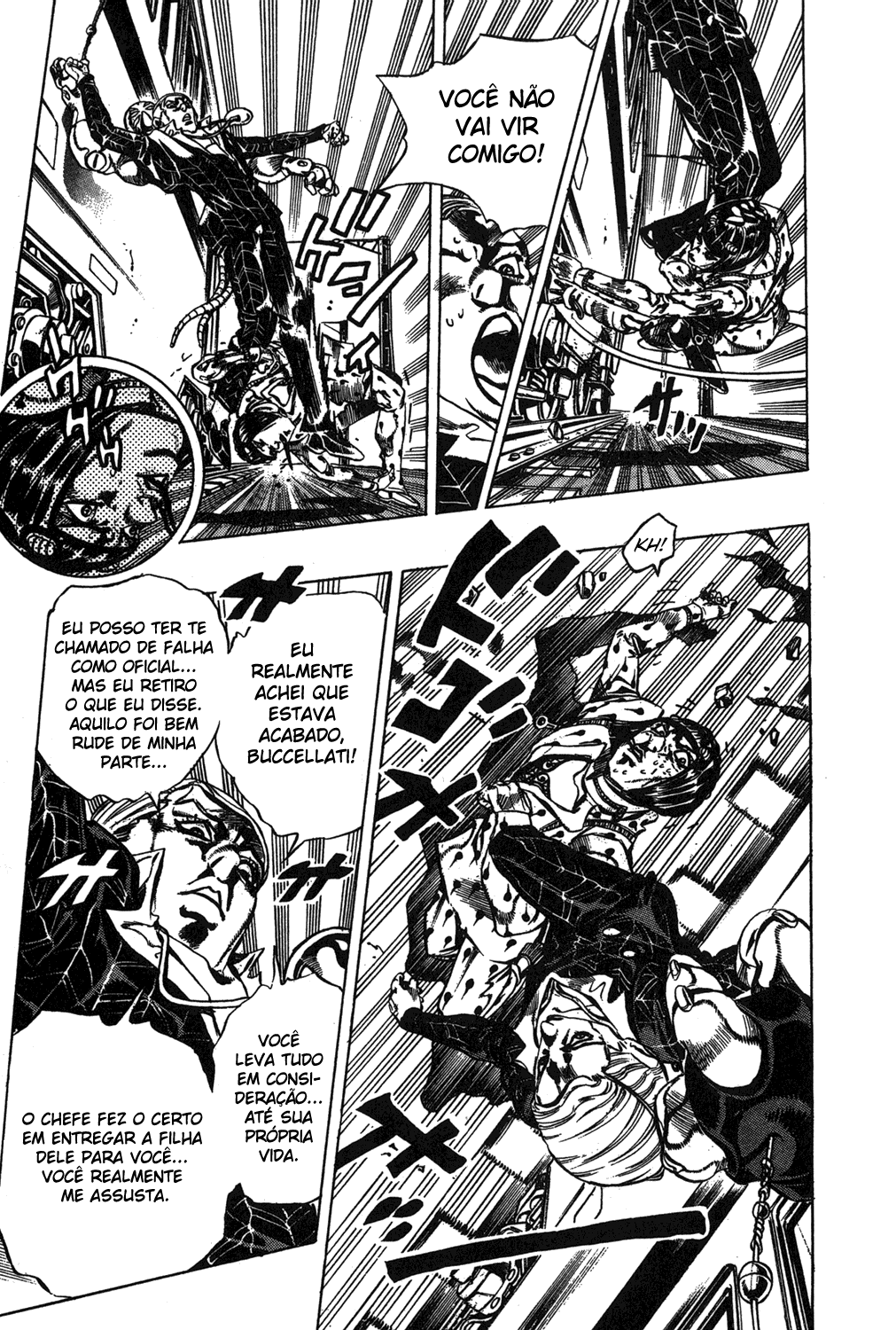 JoJo's Bizarre Adventure Part 5 - Golden Wind Capítulo 55 Página 11