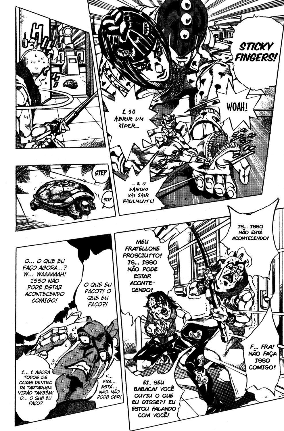JoJo's Bizarre Adventure Part 5 - Golden Wind Capítulo 56 Página 7