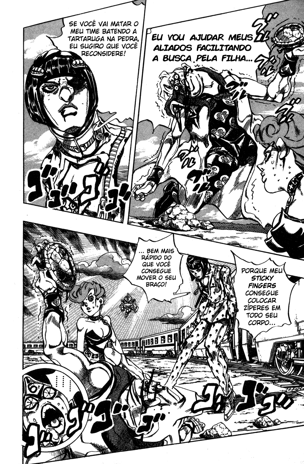 JoJo's Bizarre Adventure Part 5 - Golden Wind Capítulo 60 Página 4