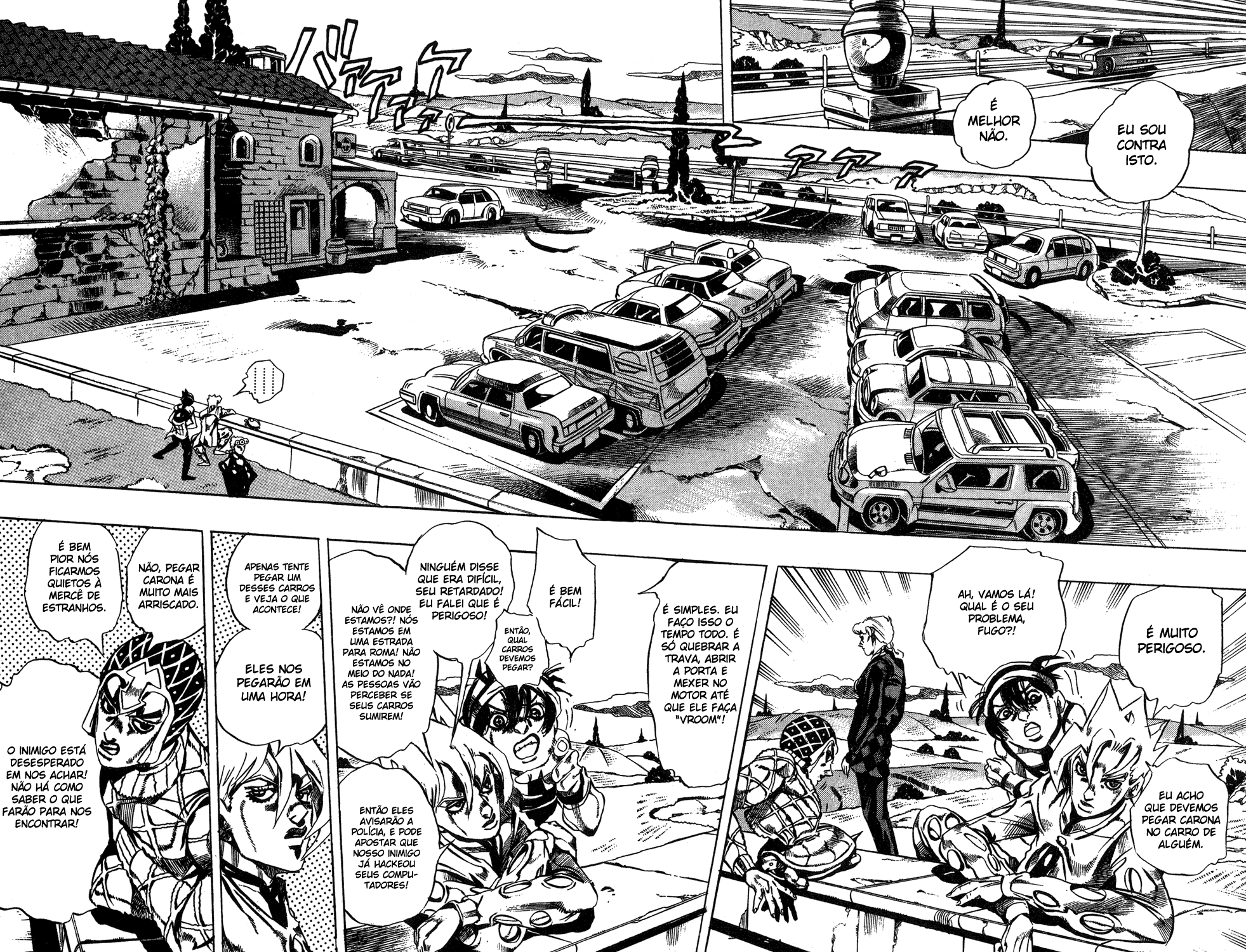 JoJo's Bizarre Adventure Part 5 - Golden Wind Capítulo 63 Página 3