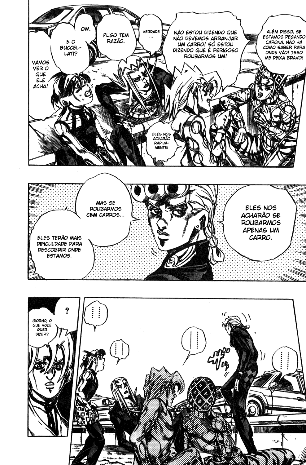 JoJo's Bizarre Adventure Part 5 - Golden Wind Capítulo 63 Página 4