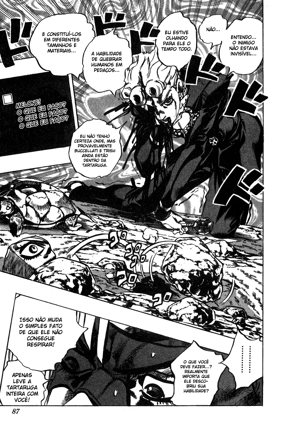JoJo's Bizarre Adventure Part 5 - Golden Wind Capítulo 64 Página 19