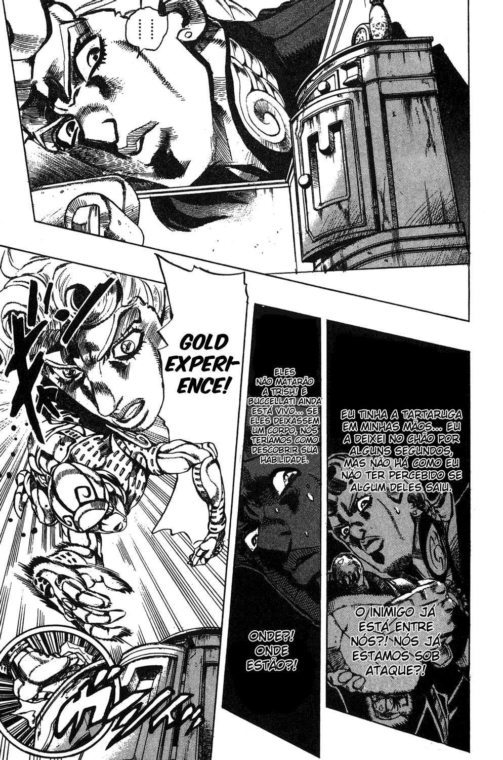 JoJo's Bizarre Adventure Part 5 - Golden Wind Capítulo 64 Página 7