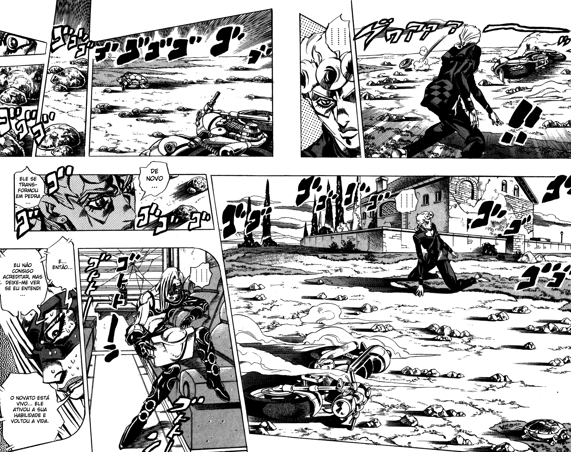 JoJo's Bizarre Adventure Part 5 - Golden Wind Capítulo 66 Página 6