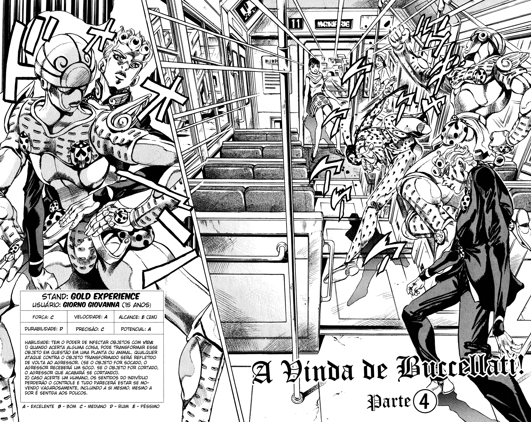 JoJo's Bizarre Adventure Part 5 - Golden Wind Capítulo 7 Página 8