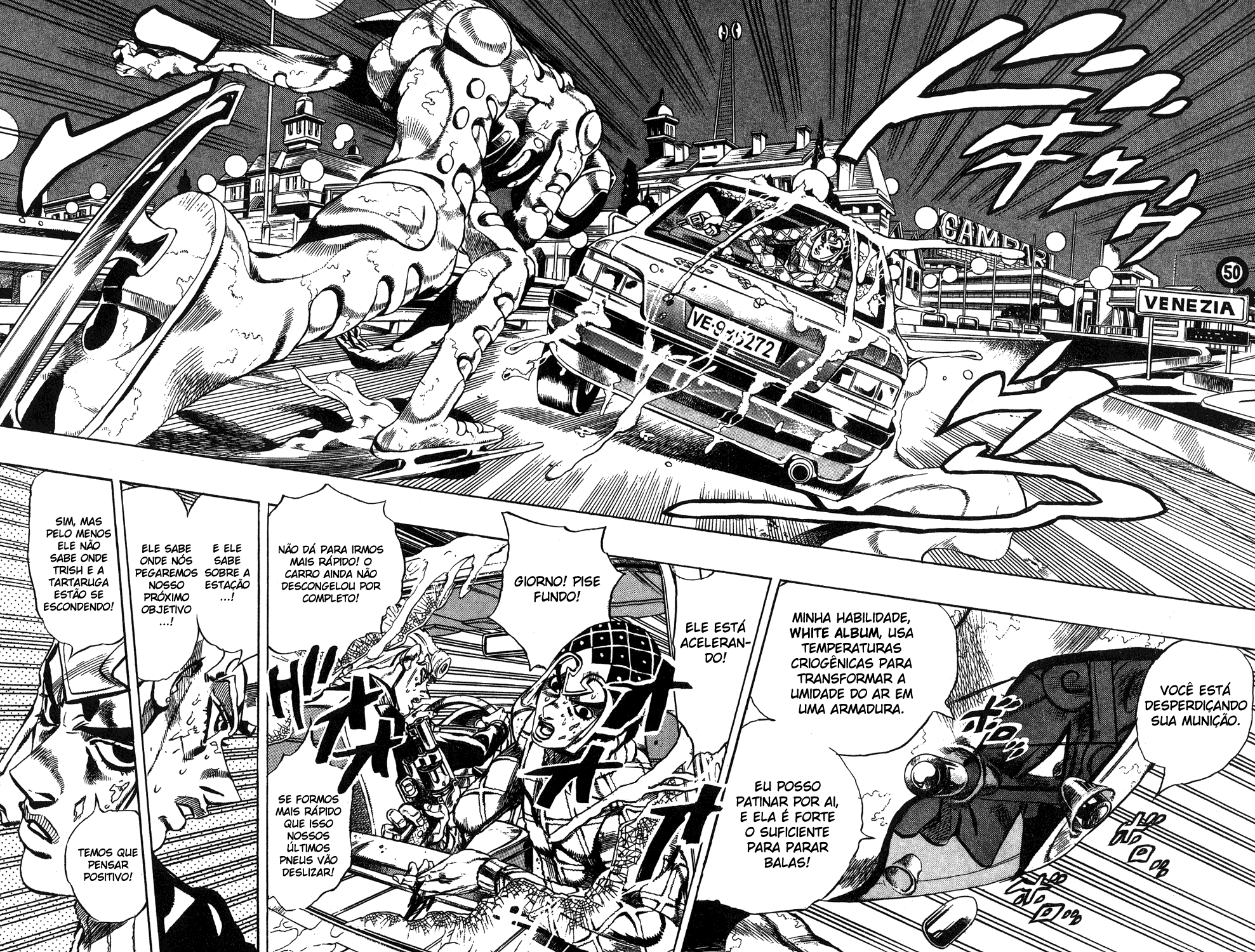 JoJo's Bizarre Adventure Part 5 - Golden Wind Capítulo 71 Página 3