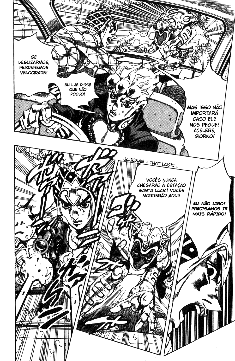 JoJo's Bizarre Adventure Part 5 - Golden Wind Capítulo 71 Página 4