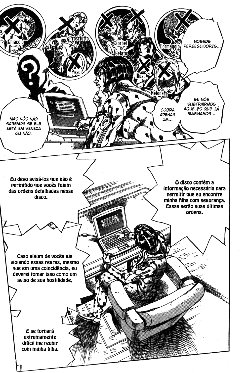 JoJo's Bizarre Adventure Part 5 - Golden Wind Capítulo 77 Página 4