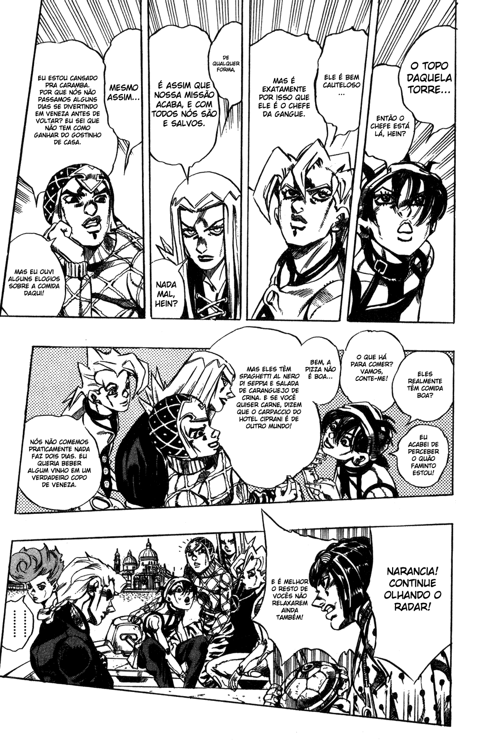 JoJo's Bizarre Adventure Part 5 - Golden Wind Capítulo 77 Página 7