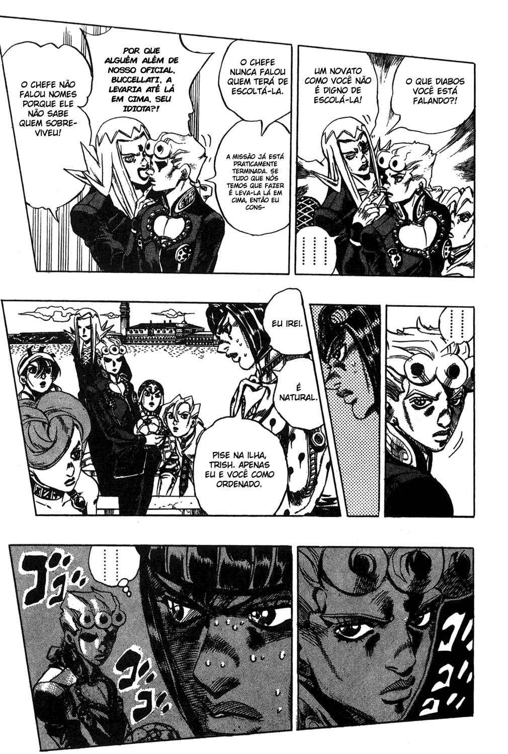 JoJo's Bizarre Adventure Part 5 - Golden Wind Capítulo 77 Página 9