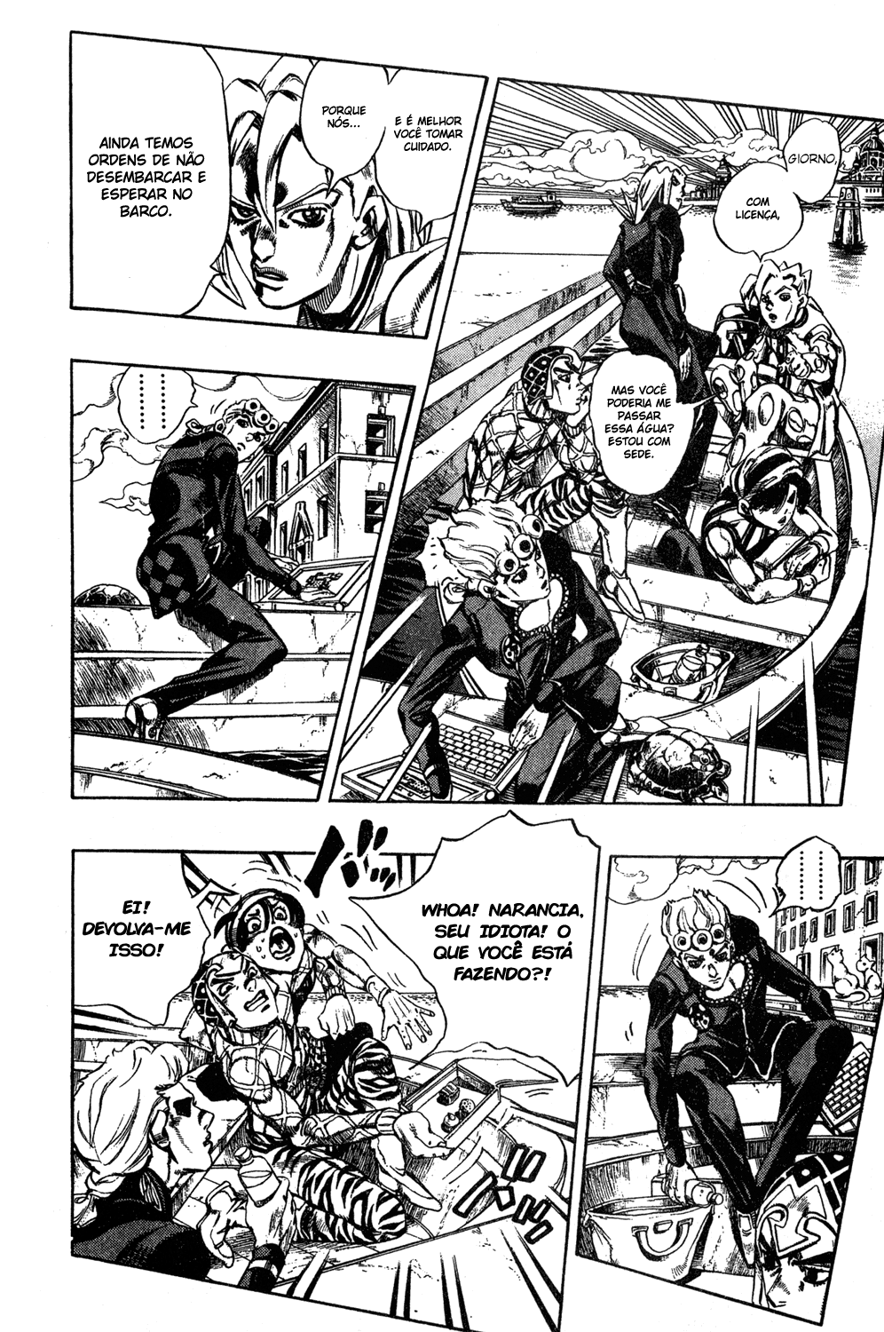 JoJo's Bizarre Adventure Part 5 - Golden Wind Capítulo 80 Página 4